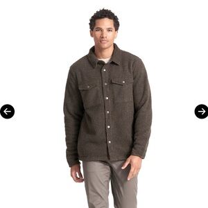 Vuori men’s Napa Sherpa Jacket sz XXL NEW NWOT Price Firm!